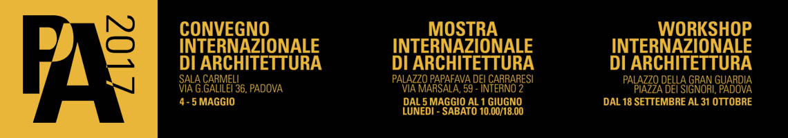 Associazione Culturale Di Archiettura - Padova 2017 Architettura